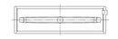 ACL Subaru EJ20/EJ22/EJ25 (For Thrust #5) Standard Size High Performance w/ Extra Oil - CT-1 Coated-2