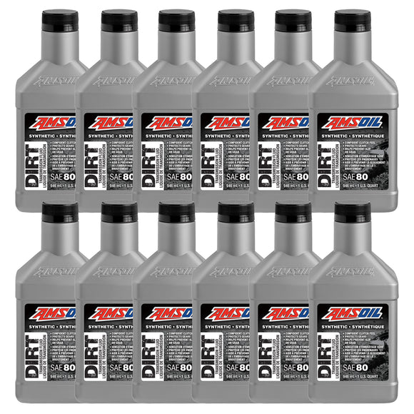 AMSOIL 100% Synthetic Dirt Bike Transmission Fluid Case of 12