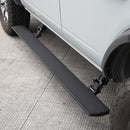 Go Rhino 21-23 Ford Bronco 4dr E-BOARD E1 Electric Running Board Kit (No Drill) - Tex. Blk-8