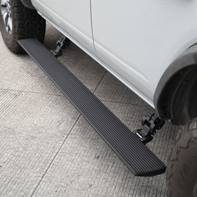 Go Rhino 21-23 Ford Bronco 4dr E-BOARD E1 Electric Running Board Kit (No Drill) - Tex. Blk - 0