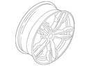 Wheel, Alloy - BMW (36-11-8-060-041)-2