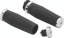 Kuryakyn Hex Grips Dual Cable Chrome-1