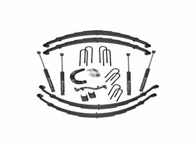 Superlift 73-91 Chevy K20 4WD (w/ 52in Rear Springs) 8in Lift Kit Rear Spring Kit w/ SLF Shocks