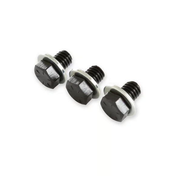 Mr. Gasket Torque Converter Bolts GM Fits GM 3/8-20 - Set of 3 bolts with Washers.