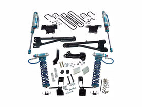 Superlift 17-19 Ford F-250 SD 4WD 4in King Rad. Arm Lift Kit w/King FR Coils & Rear Reservoir Shocks