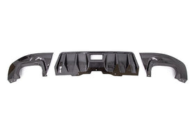 OLM Carbon Fiber Rear Diffuser - 15 WRX STI