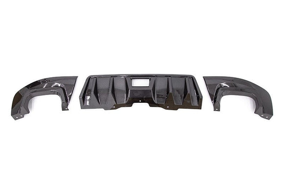 OLM Carbon Fiber Rear Diffuser - 15 WRX STI