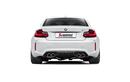 Akrapovic 16-17 BMW M2 F87 (Excl M2 Competition) Evolution Line Cat Back (Titanium) w/Carbon Tips-4