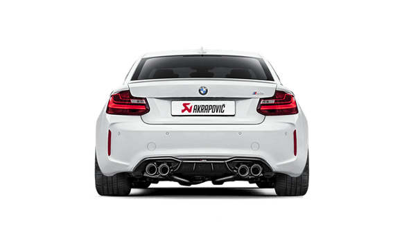 Akrapovic 16-17 BMW M2 F87 (Excl M2 Competition) Evolution Line Cat Back (Titanium) w/Carbon Tips