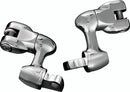 Kuryakyn 2in Adjustable Lockable Offsets With Male Mount Adapter Chrome-1