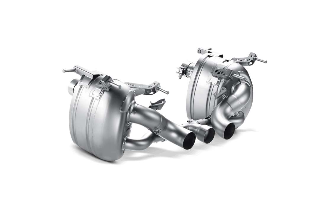 Akrapovic 10-15 Ferrari 458 Italia/458 Spyder Slip-On Line (Titanium) w/ Carbon Tips