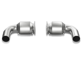Akrapovic 10-13 Porsche 911 Turbo/Turbo S (997) Link Pipe Set w/ Cat (Titanium) - 0
