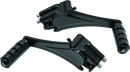 Kuryakyn Adjustable Passenger Pegs With ISO Small Pegs 10 and Up Black-1