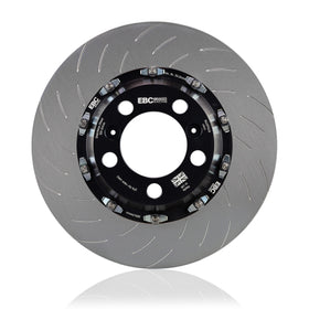 EBC Racing 2013+ Porsche 911 (991/992 w/Cast Iron Disc) 3.8TT 2 Piece SG Racing Front Rotors - 0