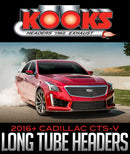 KOOKS STAINLESS STEEL STEPPED LONG TUBE HEADERS: 2016+ CADILLAC CTS-V-3