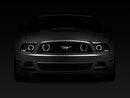 Raxiom 13-14 Ford Mustang GT CCFL Halo Fog Lights (Smoked)-11
