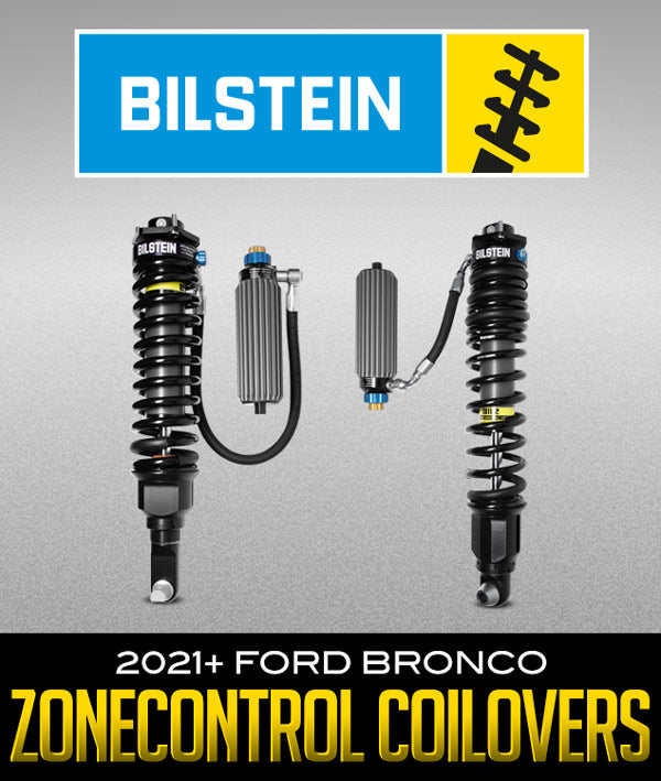 BILSTEIN B8 8112 ZoneControl CR DSA+ Coilovers: 2021+ Ford Bronco