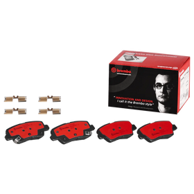 Brembo 16-19 Sonata/16-18 Tucson Rear Premium NAO Ceramic OE Equivalent Pad 58302D3A70