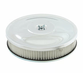 Mr. Gasket Air Cleaner -10 Inch x 2 Inch Chrome
