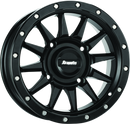 DragonFire Racing Echo Wheel 15X7 4/156 5+2 +10 Machined Black-1