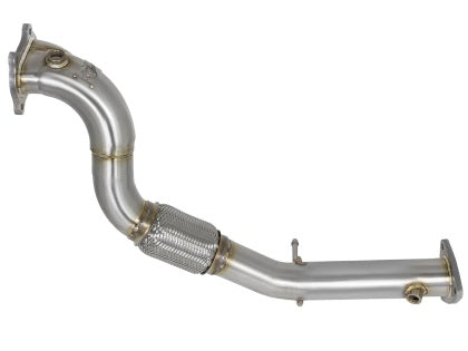 aFe Twisted Steel Down-Pipe 12-15 Honda Civic Si L4-2.4L