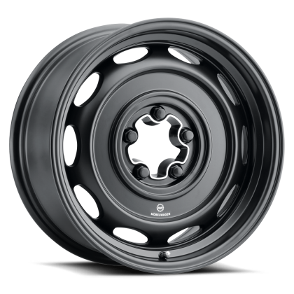 Mobelwagen MW-512B Interceptor 16x7.5in / 5x112 BP / 23mm Offset / 68.2mm Bore - Black Wheel