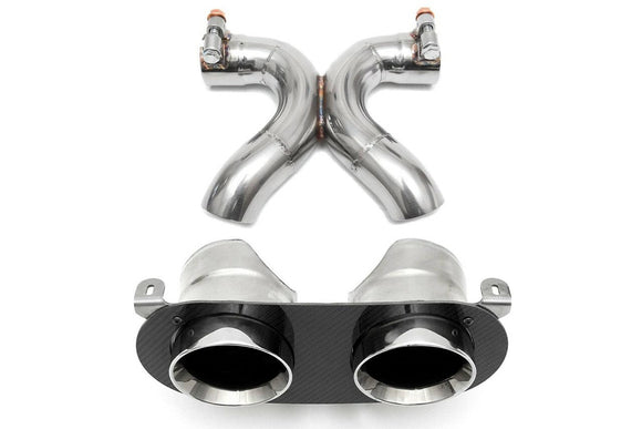 Fabspeed Ferrari 458 Italia Challenge Style Dual Exhaust Tips (2010-2015)