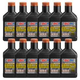 AMSOIL Signature Series 5W-30 100% Synthetic Max-Duty Diesel Oil Case of 12