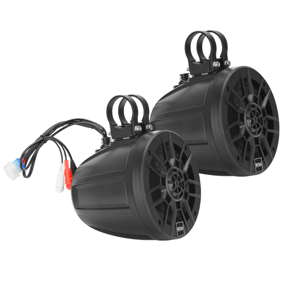 Boss Audio Systems ATV UTV Marine Roll cage Waketower Speaker Pods