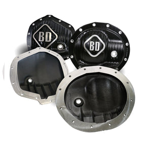 BD Diesel Differential Cover Pack Front & Rear - 14-18 Ram 2500/3500 w/o Rear Coil Springs - 0