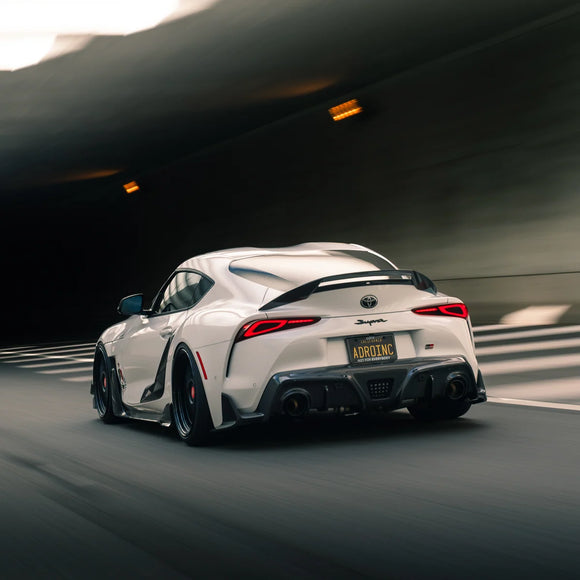 TOYOTA GR SUPRA CARBON FIBER REAR DIFFUSER V2