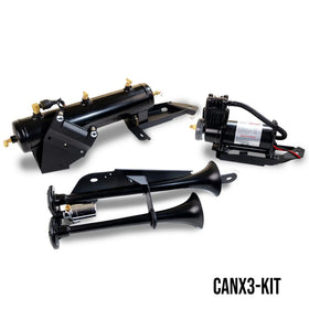 Kleinn 17-21 Can-Am Maverick X3 Onboard Air System w/ Model 102-1 Horns