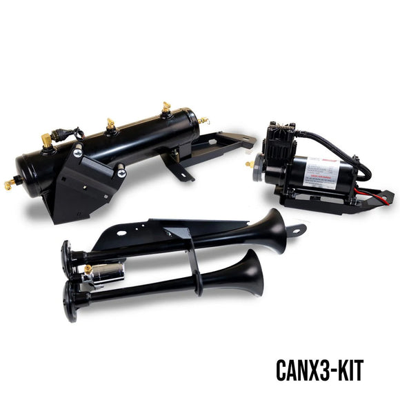 Kleinn 17-21 Can-Am Maverick X3 Onboard Air System w/ Model 102-1 Horns