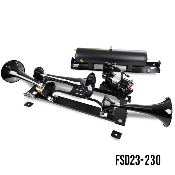 Kleinn 23-24 Ford F-250/ F-350/ F-450 Onboard Air System w/ Model 230 Horns
