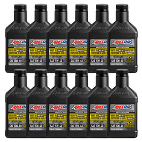 AMSOIL Signature Series 15W-40 100% Synthetic Max-Duty Diesel Oil Case of 12