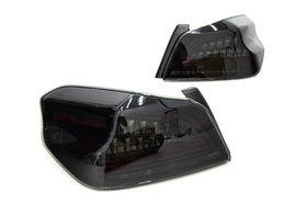 OLM Spec CR Tail Lights (Smoked Lens Black Base) - 2015-2021 Subaru WRX STI