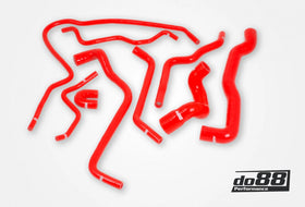 do88 SAAB 9-3 Turbo T7 99-03 Coolant Hoses Red