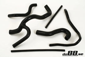 do88 81-90 Audi Quattro/Ur-Quattro 2.2T 10V Radiator Hoses - Black