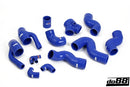 do88 99-02 Audi S4/A6 2.7L BiTurbo (AGB/AJK/AZA) Pressure Hoses - Blue-1
