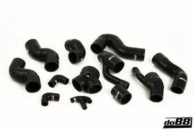 do88 99-02 Audi S4/A6 2.7L BiTurbo (AGB/AJK/AZA) Pressure Hoses - Black