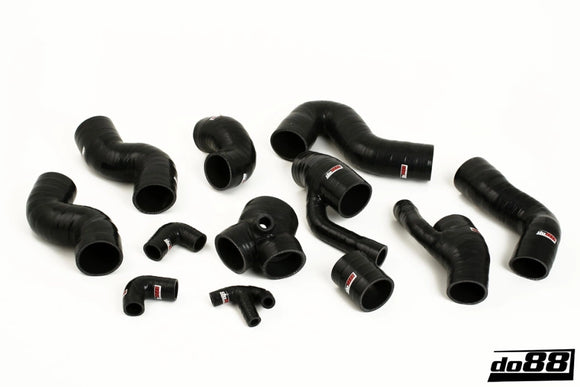 do88 99-02 Audi S4/A6 2.7L BiTurbo (AGB/AJK/AZA) Pressure Hoses - Black