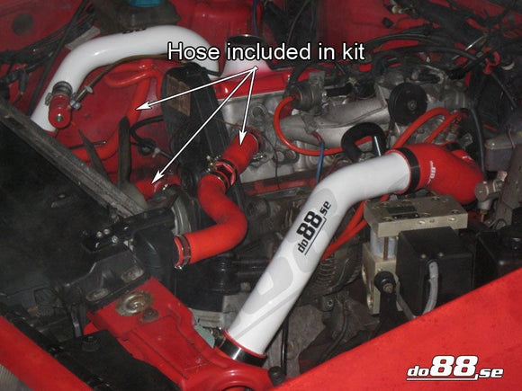 do88 Volvo 940 Turbo 92-98 Coolant Hoses Red
