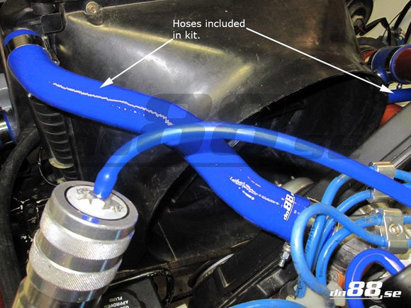 do88 Volvo 240 Coolant Hoses Blue