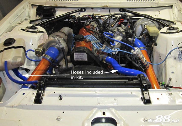 do88 Volvo 240 Coolant Hoses Blue