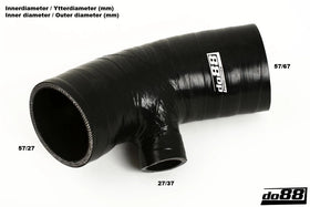 do88 Volvo V70 XC70 S60 S80 XC90 D5 2.4D 01-06 Inlet Hose - 0