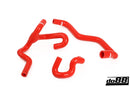 do88 SAAB 9-5 98-10 Heater Hoses for Cars w/Water Valve Red-1