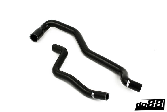 do88 SAAB 9-5 98-10 Heater Hoses for Cars w/o Water Valve Black