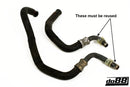do88 Volvo 850 S70 V70 C70 94-99 Heater Hoses Blue-2