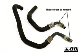 do88 Volvo 850 S70 V70 C70 94-99 Heater Hoses Blue - 0