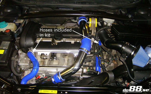 do88 Volvo V70N/S60 02-08 Coolant Hoses Blue